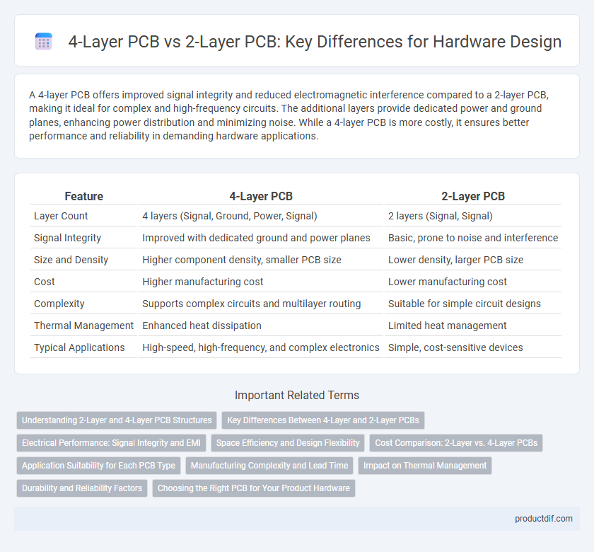 4-Layer PCB vs 2-Layer PCB: Key Differences for Hardware Design