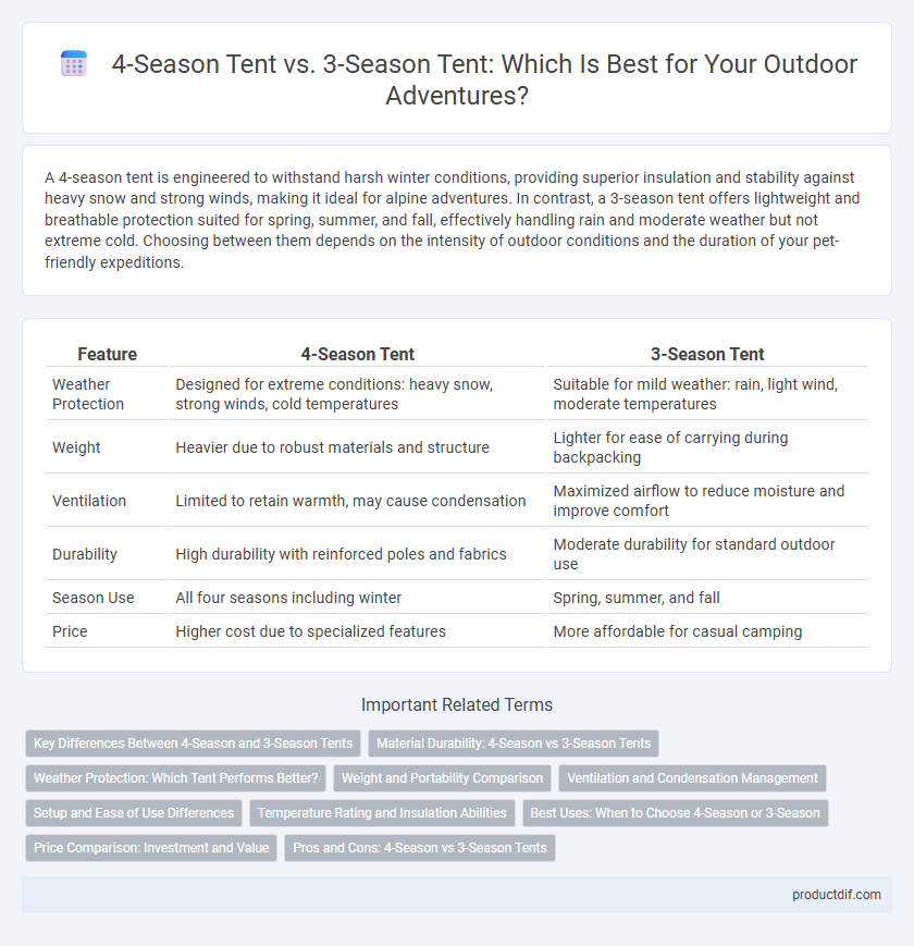 4-Season Tent vs. 3-Season Tent: Which Is Best for Your Outdoor Adventures?