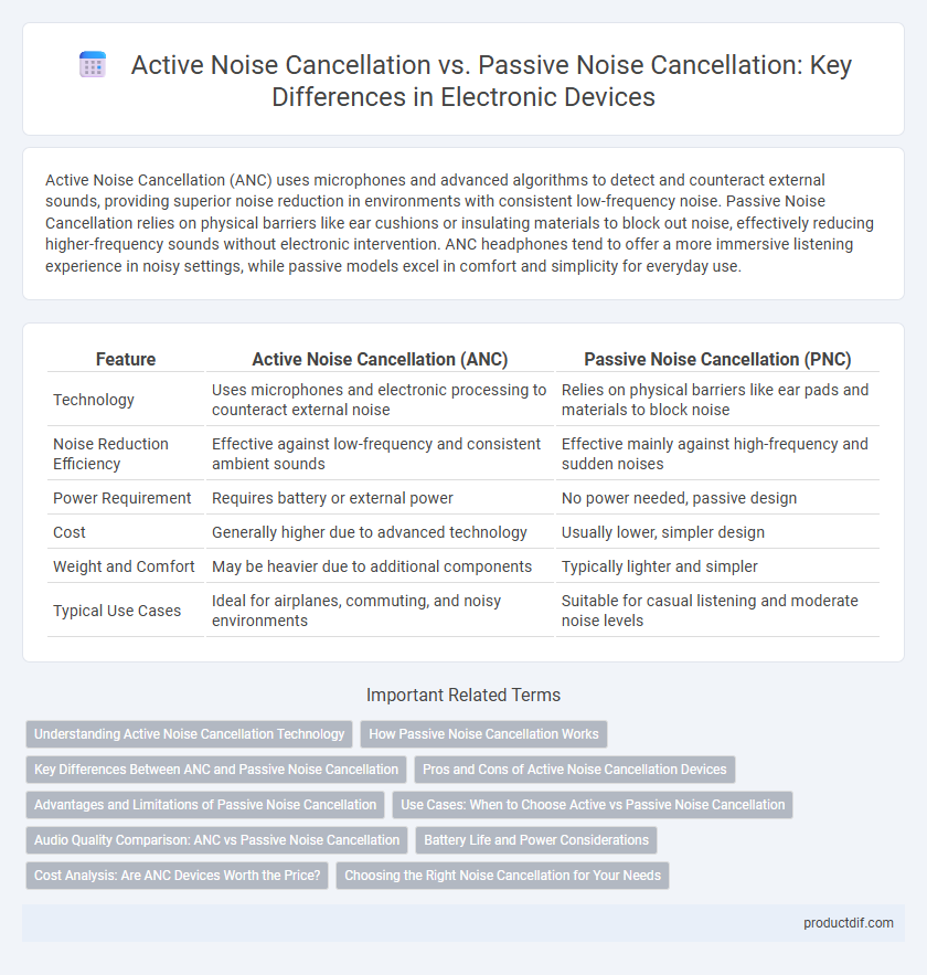 Active Noise Cancellation vs. Passive Noise Cancellation: Key Differences in Electronic Devices