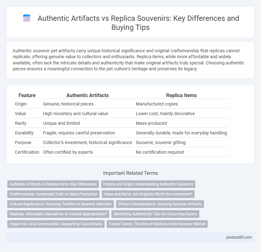Authentic Artifacts vs Replica Souvenirs: Key Differences and Buying Tips