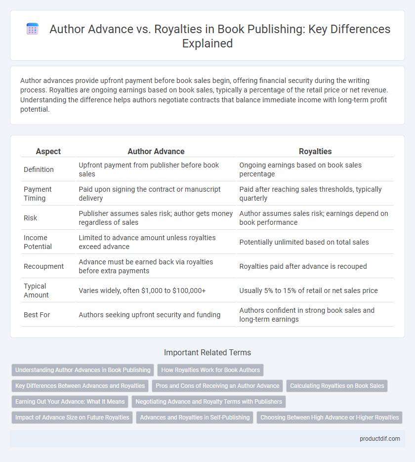 Author Advance vs. Royalties in Book Publishing: Key Differences Explained