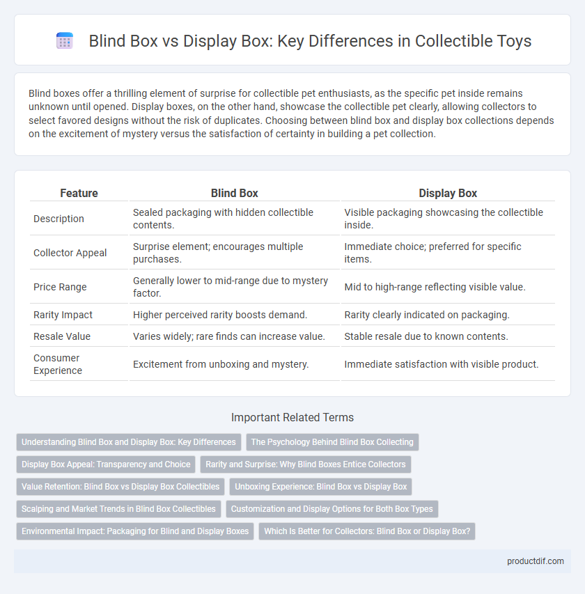 Blind Box vs Display Box: Key Differences in Collectible Toys