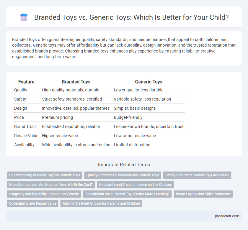 Branded Toys vs. Generic Toys: Which Is Better for Your Child?