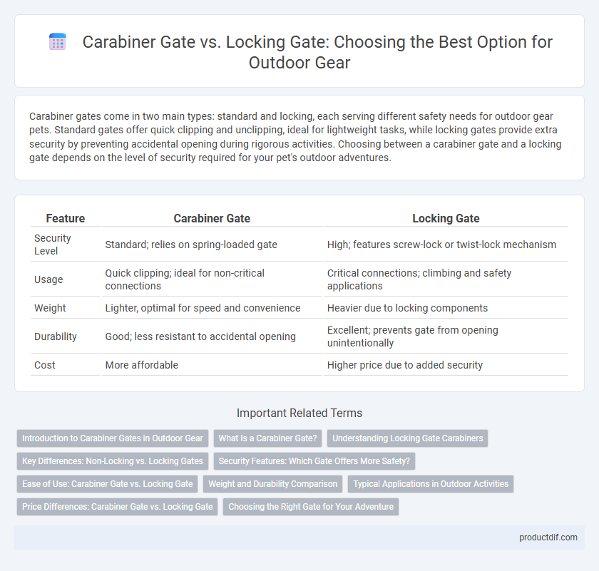 Carabiner Gate vs. Locking Gate: Choosing the Best Option for Outdoor Gear