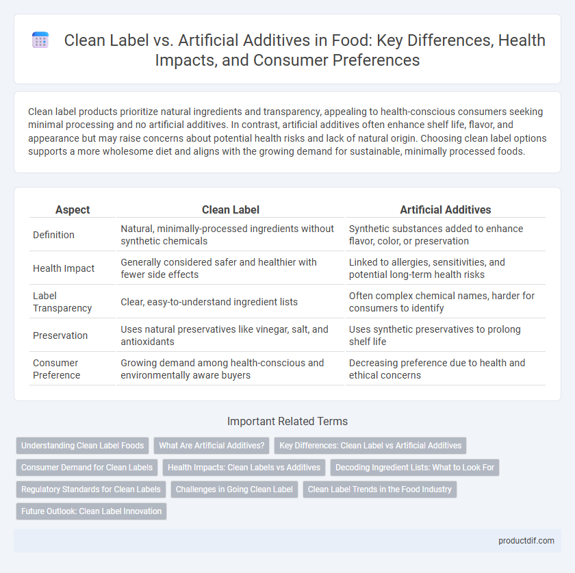 Clean Label vs. Artificial Additives in Food: Key Differences, Health Impacts, and Consumer Preferences