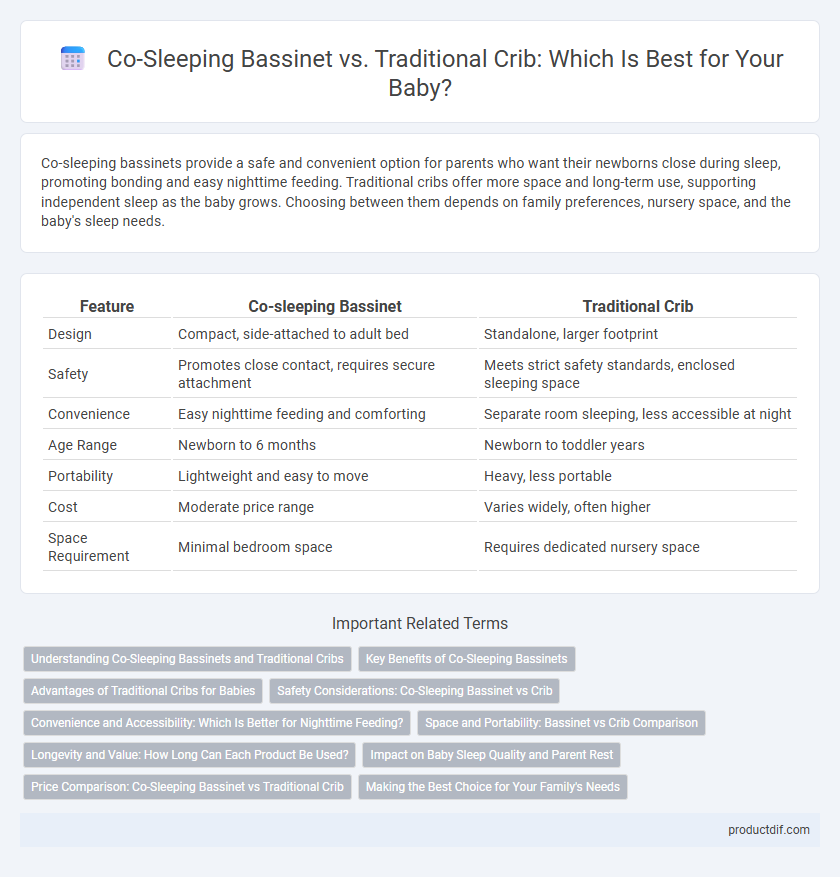 Co-Sleeping Bassinet vs. Traditional Crib: Which Is Best for Your Baby?