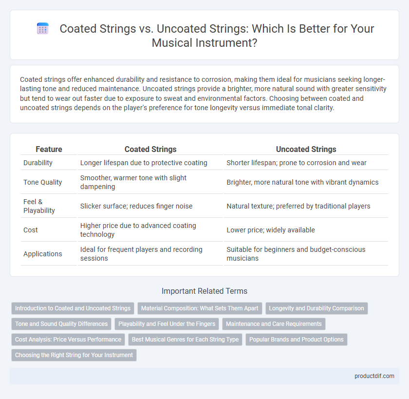 Coated Strings vs. Uncoated Strings: Which Is Better for Your Musical Instrument?