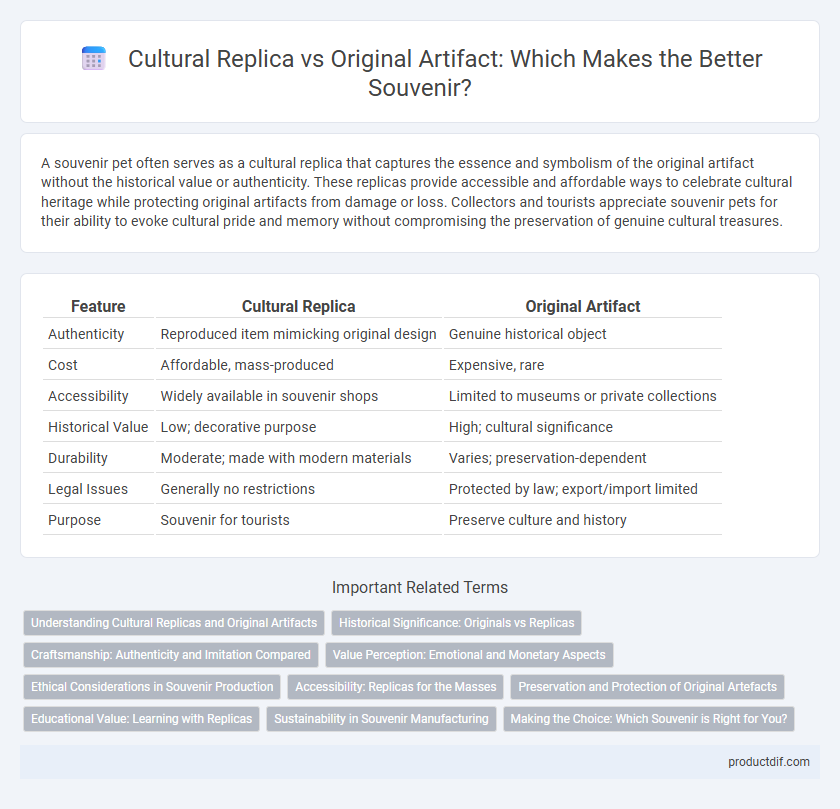 Cultural Replica vs Original Artifact: Which Makes the Better Souvenir?