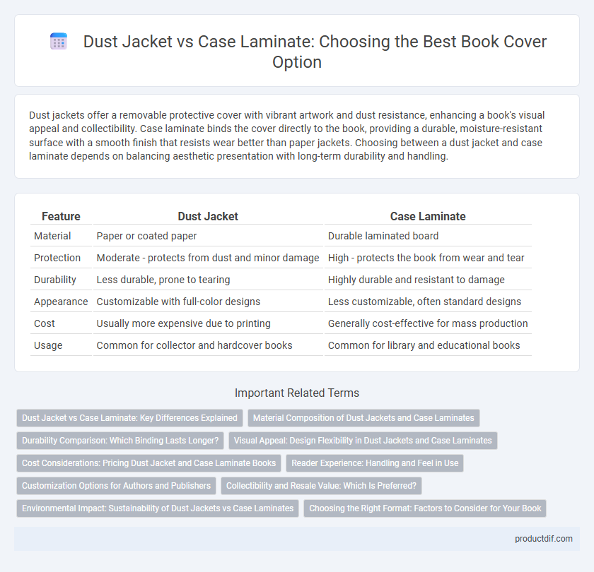 Dust Jacket vs Case Laminate: Choosing the Best Book Cover Option