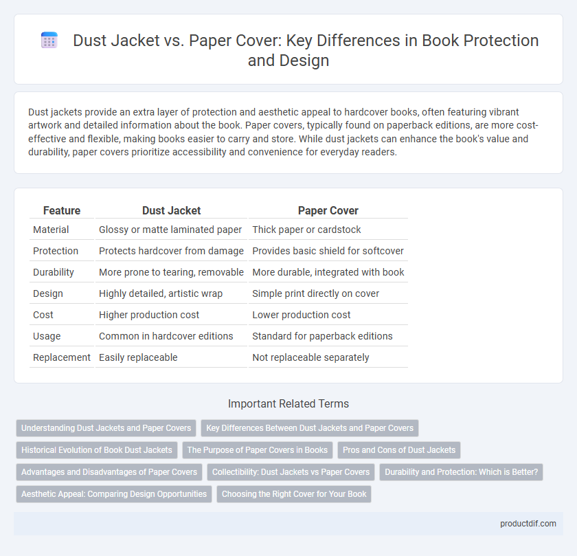Dust Jacket vs. Paper Cover: Key Differences in Book Protection and Design