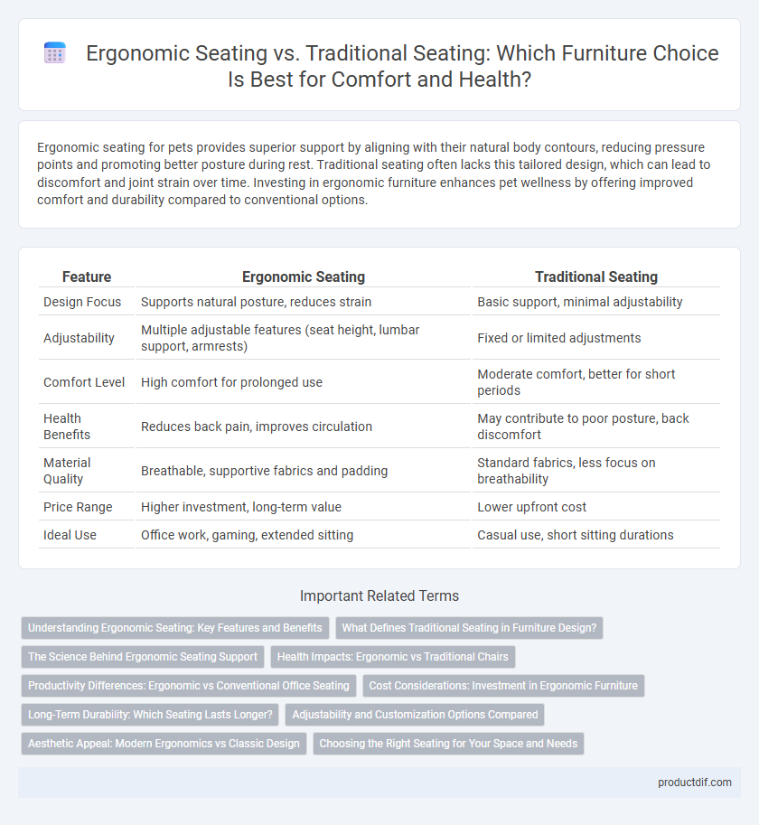 Ergonomic Seating vs. Traditional Seating: Which Furniture Choice Is Best for Comfort and Health?