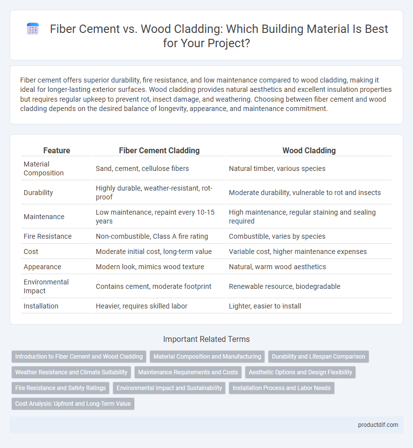 Fiber Cement vs. Wood Cladding: Which Building Material Is Best for Your Project?