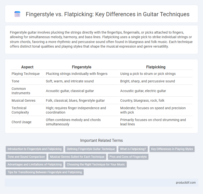 Fingerstyle vs. Flatpicking: Key Differences in Guitar Techniques