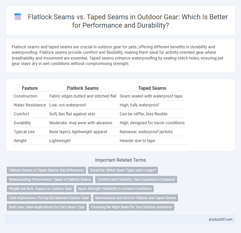 Flatlock Seams vs. Taped Seams in Outdoor Gear: Which Is Better for Performance and Durability?