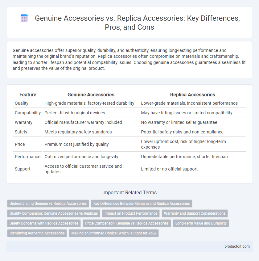 Genuine Accessories vs. Replica Accessories: Key Differences, Pros, and Cons