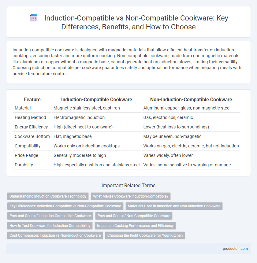 Induction-Compatible vs Non-Compatible Cookware: Key Differences, Benefits, and How to Choose