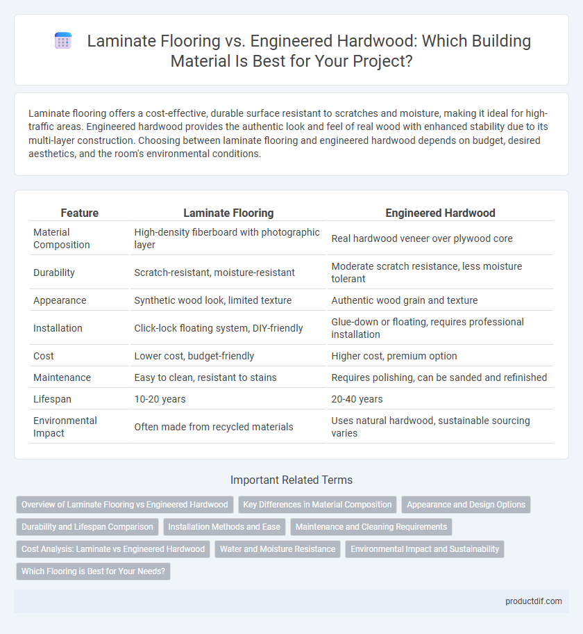 Laminate Flooring vs. Engineered Hardwood: Which Building Material Is Best for Your Project?