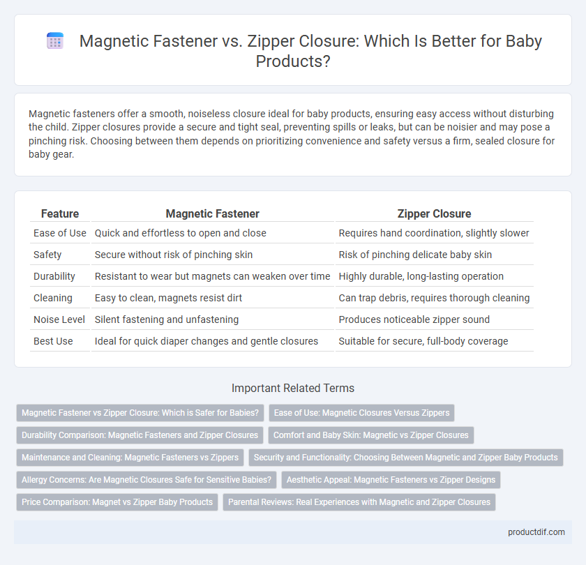 Magnetic Fastener vs. Zipper Closure: Which Is Better for Baby Products?