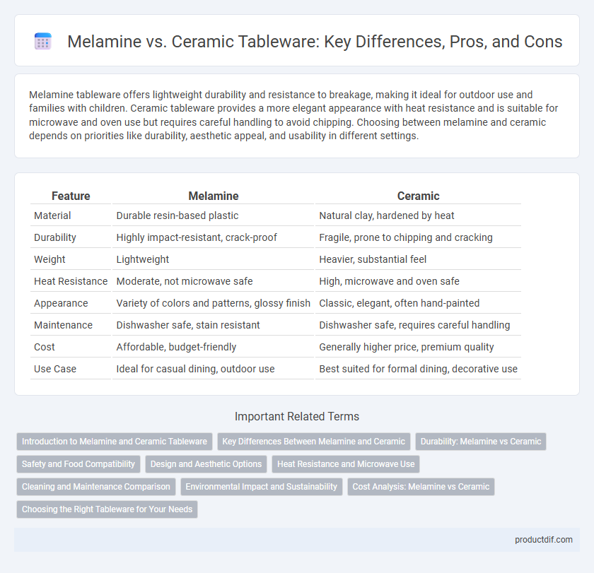 Melamine vs. Ceramic Tableware: Key Differences, Pros, and Cons