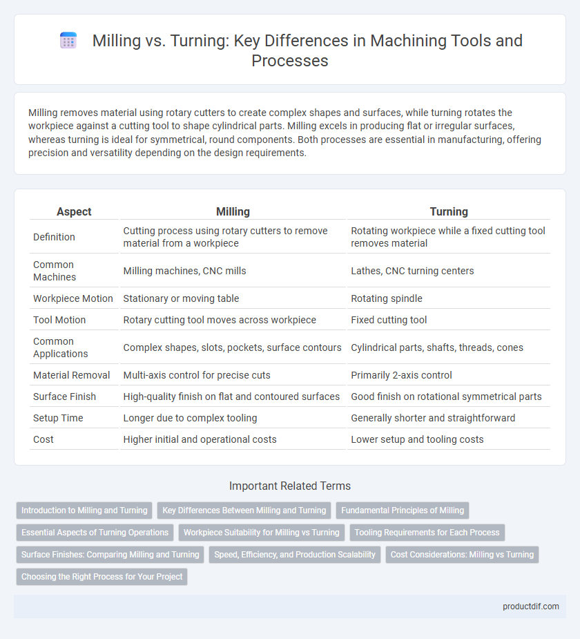 Milling vs. Turning: Key Differences in Machining Tools and Processes