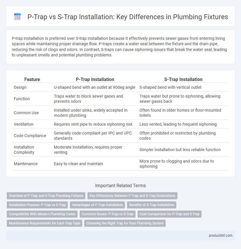 P-Trap vs S-Trap Installation: Key Differences in Plumbing Fixtures
