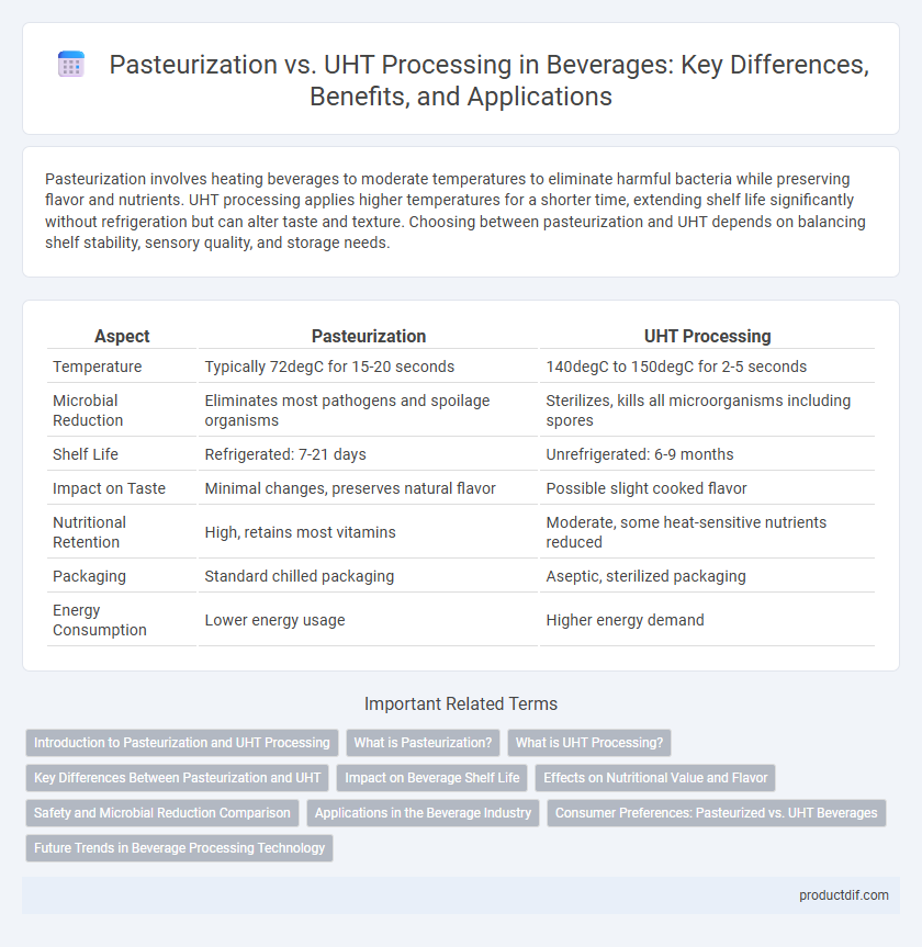 Pasteurization vs. UHT Processing in Beverages: Key Differences, Benefits, and Applications