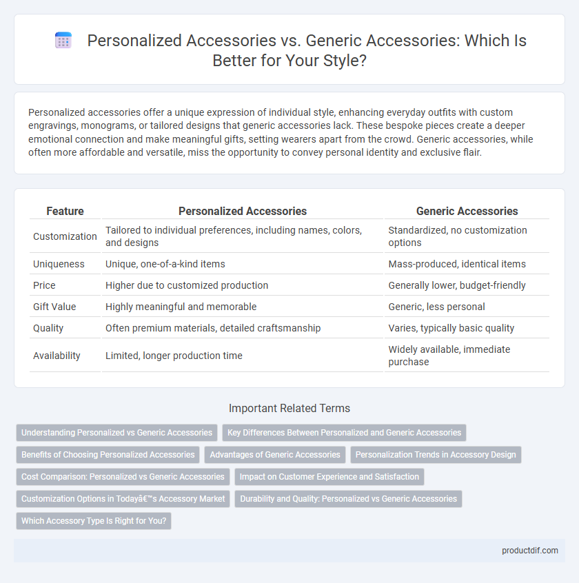Personalized Accessories vs. Generic Accessories: Which Is Better for Your Style?