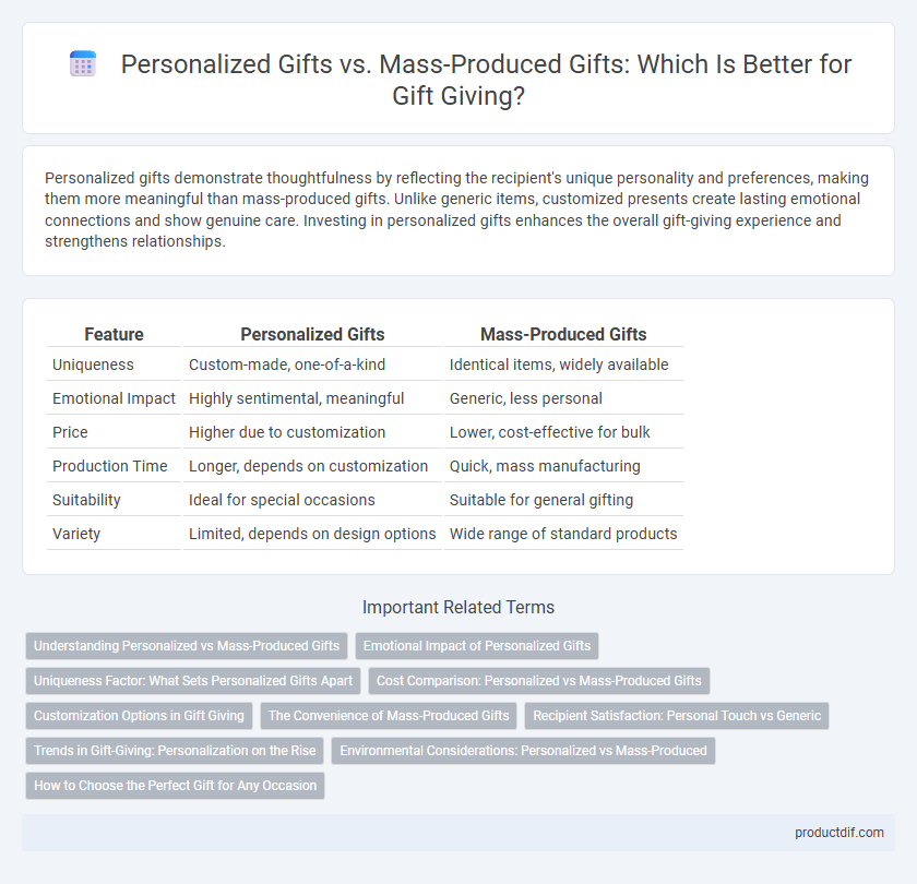 Personalized Gifts vs. Mass-Produced Gifts: Which Is Better for Gift Giving?