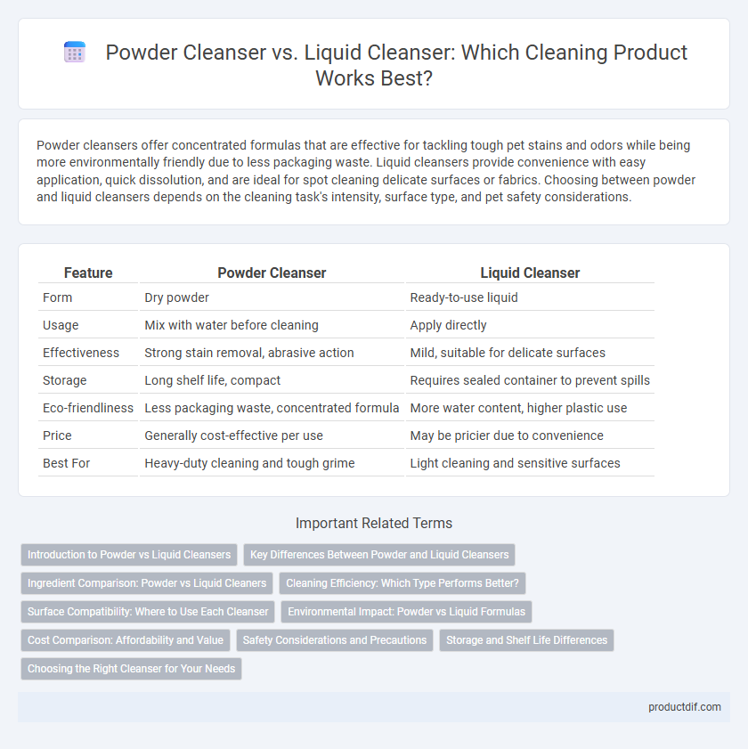 Powder Cleanser vs. Liquid Cleanser: Which Cleaning Product Works Best?