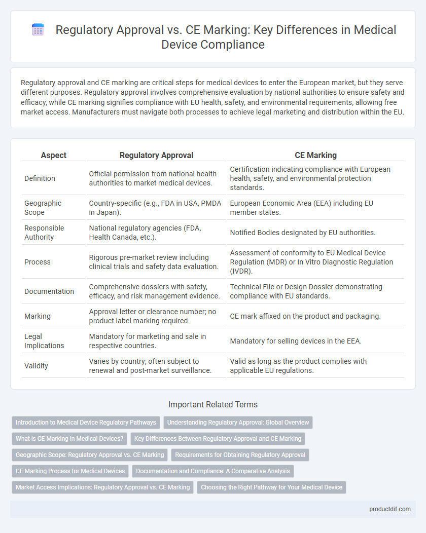 Regulatory Approval vs. CE Marking: Key Differences in Medical Device Compliance
