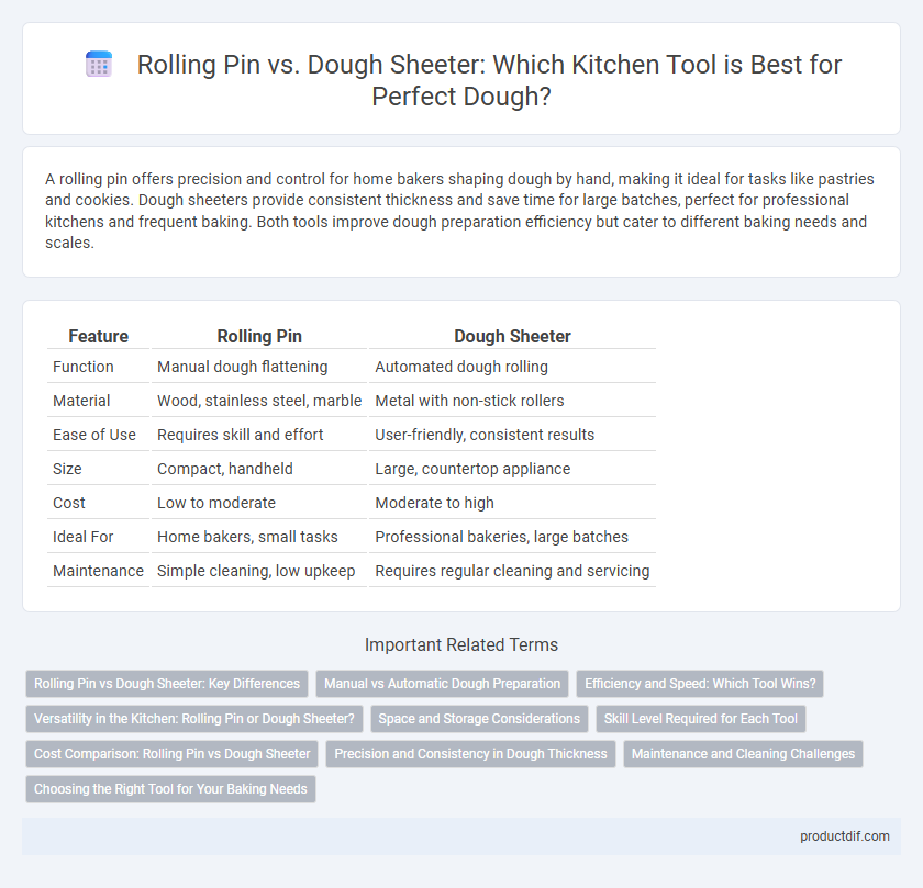 Rolling Pin vs. Dough Sheeter: Which Kitchen Tool is Best for Perfect Dough?