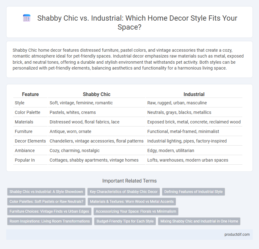 Shabby Chic vs. Industrial: Which Home Decor Style Fits Your Space?