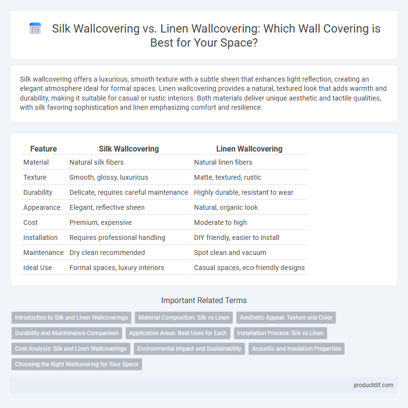 Silk Wallcovering vs. Linen Wallcovering: Which Wall Covering is Best for Your Space?