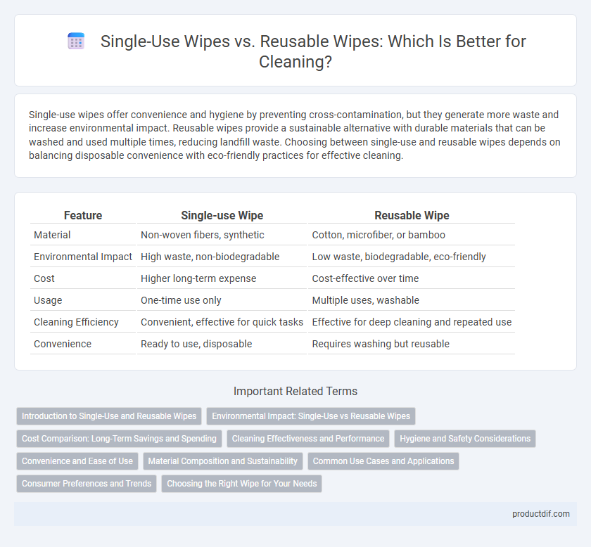 Single-Use Wipes vs. Reusable Wipes: Which Is Better for Cleaning?