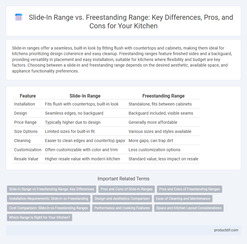 Slide-In Range vs. Freestanding Range: Key Differences, Pros, and Cons for Your Kitchen
