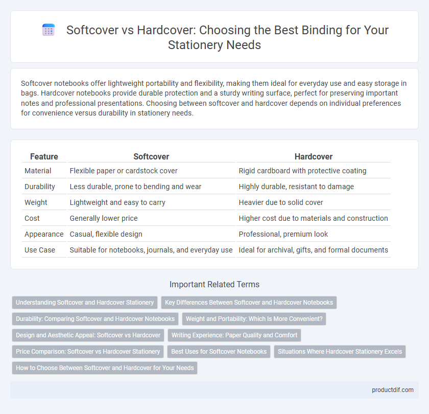 Softcover vs Hardcover: Choosing the Best Binding for Your Stationery Needs