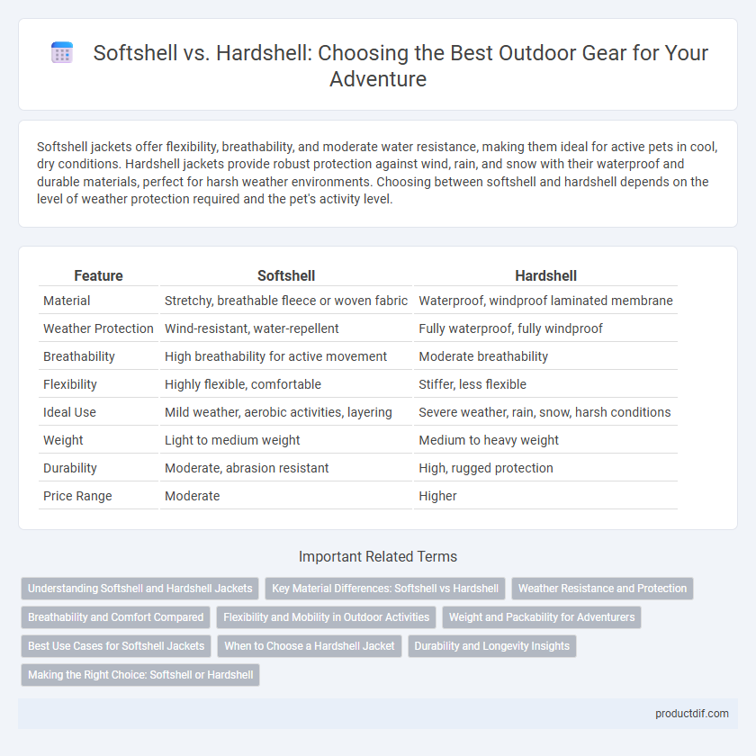 Softshell vs. Hardshell: Choosing the Best Outdoor Gear for Your Adventure