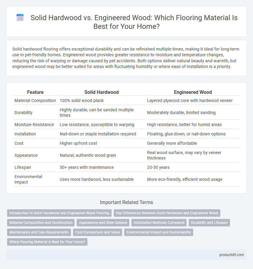 Solid Hardwood vs. Engineered Wood: Which Flooring Material Is Best for Your Home?