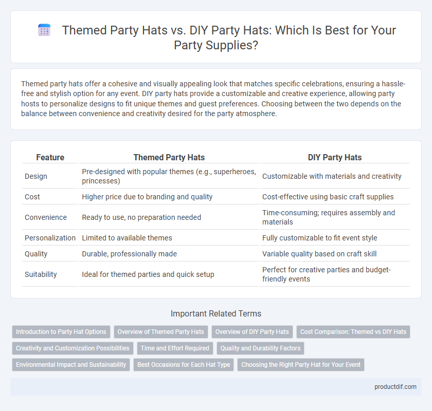 Themed Party Hats vs. DIY Party Hats: Which Is Best for Your Party Supplies?