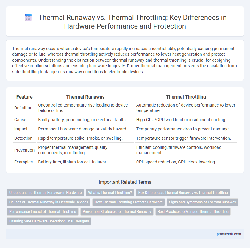 Thermal Runaway vs. Thermal Throttling: Key Differences in Hardware Performance and Protection