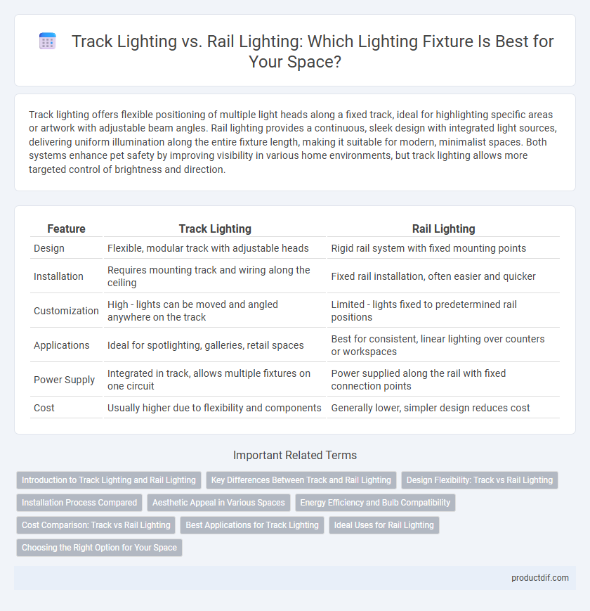Track Lighting vs. Rail Lighting: Which Lighting Fixture Is Best for Your Space?