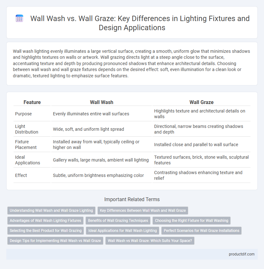 Wall Wash vs. Wall Graze: Key Differences in Lighting Fixtures and Design Applications