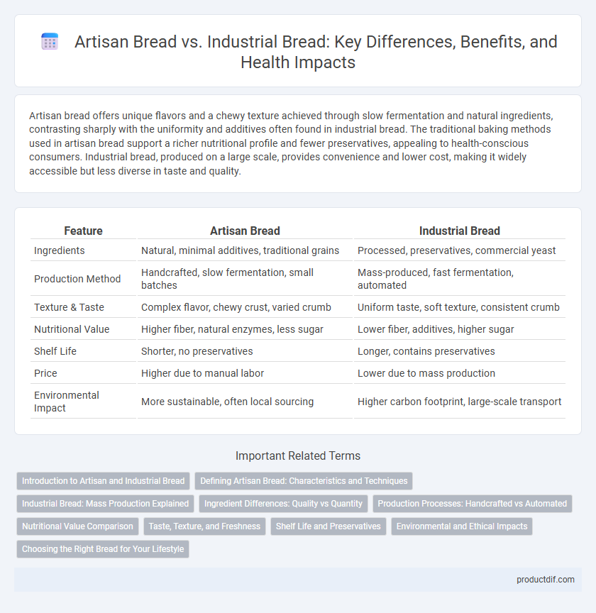 Artisan Bread vs. Industrial Bread: Key Differences, Benefits, and Health Impacts
