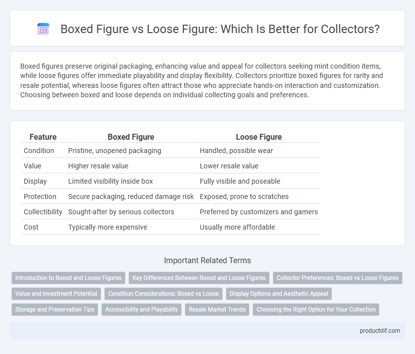 Boxed Figure vs Loose Figure: Which Is Better for Collectors?