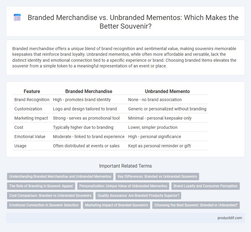Branded Merchandise vs. Unbranded Mementos: Which Makes the Better Souvenir?