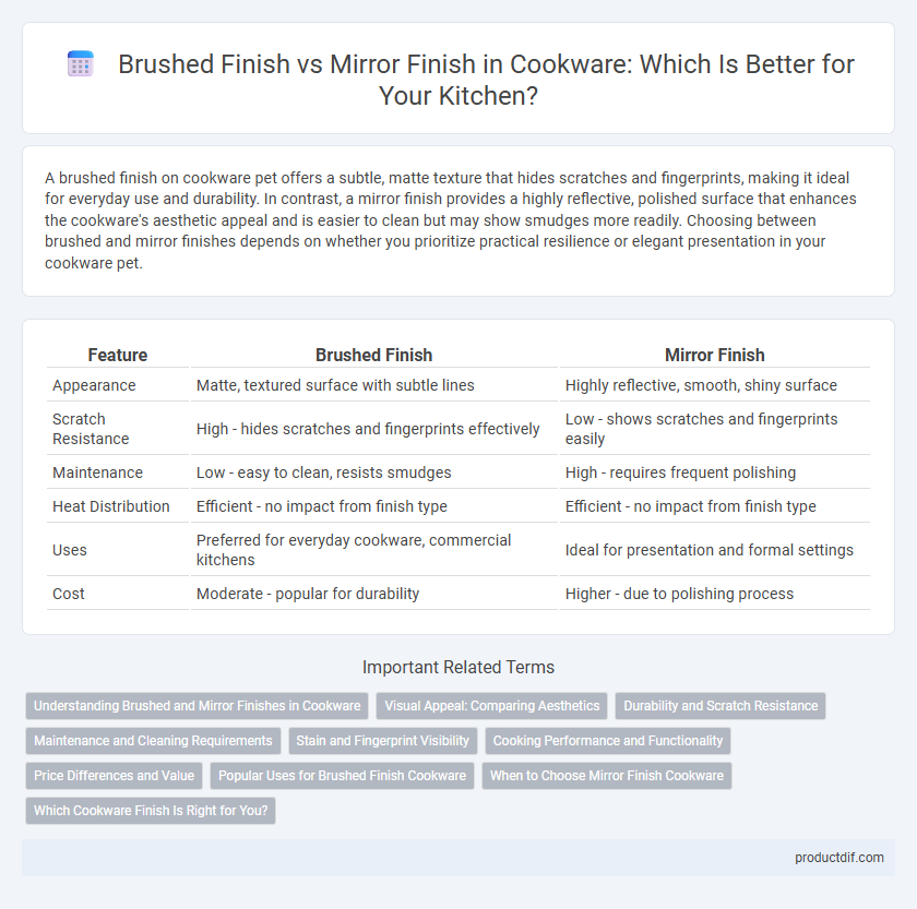 Brushed Finish vs Mirror Finish in Cookware: Which Is Better for Your Kitchen?