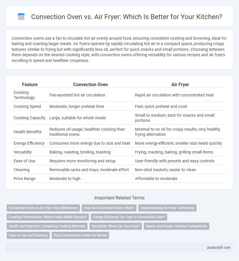 Convection Oven vs. Air Fryer: Which Is Better for Your Kitchen?