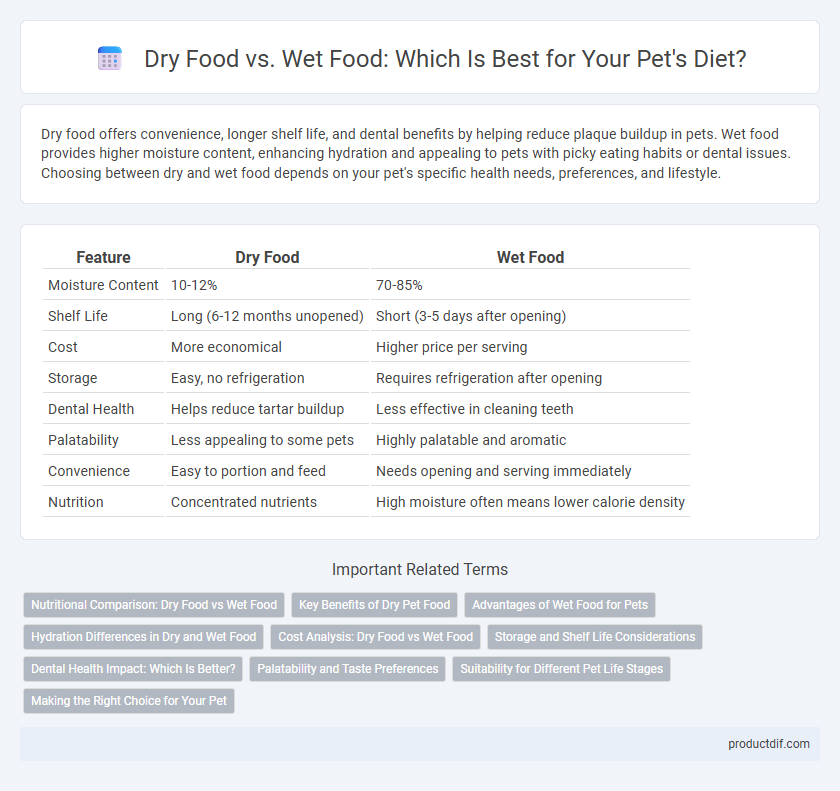 Dry Food vs. Wet Food: Which Is Best for Your Pet's Diet?
