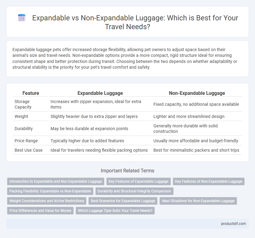 Expandable vs Non-Expandable Luggage: Which is Best for Your Travel Needs?