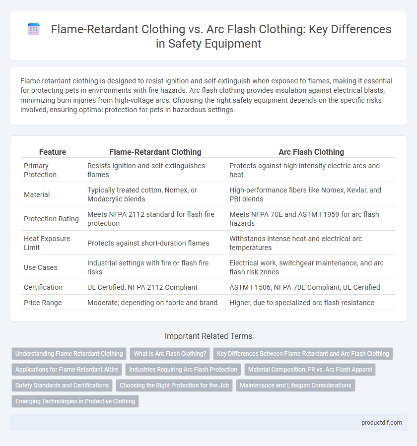 Flame-Retardant Clothing vs. Arc Flash Clothing: Key Differences in Safety Equipment